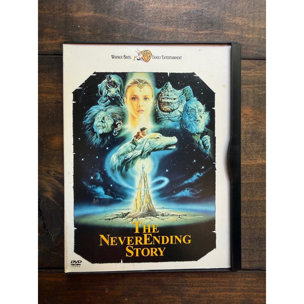 The NeverEnding Story DVD 1984 Fantasy Movie Snap Case Warner Bros 0790761580